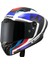 Thunder Karbon Gp Aero Raute Mavi-Kırmızı Kask 1