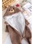 Kapüşonlu Welsoft Peluş Kışlık Kız/erkek Bebek Tulum 2
