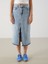 Yeni Sezon Dar Fit Kadin Jean Etek - S53120Z8 2