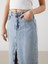 Yeni Sezon Dar Fit Kadin Jean Etek - S53120Z8 3