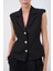 Peplum Yelek Siyah 17943340002 2