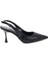 PS-31971 8 cm Topuklu Kadın Taşlı Arkası Açık Stiletto Abiye Ayakkabı 1
