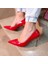 Kırmızı Rugan Stiletto 2