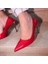 Kırmızı Rugan Stiletto 3