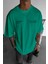 Erkek Bntn Yeşil Training Club Oversize Fit Bol Geniş Kalıp Salaş Kesim T-Shirt 2