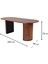 Zeno Oval Ahşap Bohem Yemek Masası 90X180 6