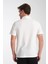 %100 Pamuk Erkek Fermuar Detaylı T-Shirt - Soft ve Basic Günlük Kullanım 5