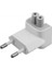 Apple Macbook Pro Retina Air ile Uyumlu Priz Euro Plug Şarj Aleti Türkiye Şarj Soket Çevirici MacBook Uyumlu Şarj Soket Çevirici Priz Ucu Plug - Avrupa Fiş Tipi 5