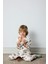 Yeni Sezon Erkek Bebek Pijama Takımı Dinazor Baskılı Uzun Kollu Üst Beli Lastikli Uzun Alt 2