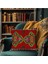 Anadolu El Dokuma Stilinde Çift Taraflı 43X43 cm Kilim Desenli Kırlent Kılıfı 2