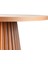 Acantus Natural Ahşap Yemek Masası 110X110 3