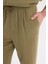 Yeni Sezon %100 Pamuk Relax Fit Rahat Kesim Yazlık Müslin Kısa Paça Pamuklu Jogger Pantolon 5