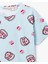 Yeni Sezon Pamuklu Baskılı Kısa Kollu Kadın Şortlu Pijama Takımı 5