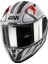 Gıvı 50.8 Racer Mat Siyah-Tıtanıum-Gri Kask 4
