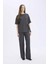 Yeni Sezon Bürümcük Pantolon Wide Leg Geniş Bol Paça Esnek Belli 4