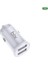 BXAA12W 12W Çift USB Araç Şarj Cihazı Beyaz 1
