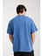Erkek Pamuk Bisiklet Yaka Oversize T-Shirt - Yazlık Rahat ve Trendy Tarz 2