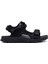Erkek Siyah Kumaş Sandalet 25SFD696014 1