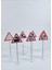 Diorama Trafik Levhaları – 7’li Mini Set - 1/64 Ölçek Model Sahne Aksesuarı 2