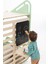 Montessori Karyola Bebek Yatağı Mint Ahşap - Salıncak, Masa, Yazı Tahtası, Kaydırak, Tırmanma Tahtası Aksesuarları Dahil 6