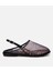 01AYY307300A137 KADIN Siyah Zebra Desenli Düz Sandalet 1