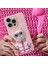 iPhone 15 3D Gerçek Nakış Işleme Kabartmalı Kedi Fermuar Mont Gözlük Detaylı Cool Glasses 2.0 White Rich And Beauty Kılıf 2