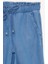 Yeni Sezon Pull On Culotte Yüksek Esnek Belli Tensel Yıkamalı Ince Jean Pantolon 2