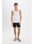 Yeni Sezon Slim Fit Dar Kesim Ribana 2'li Atlet 3