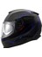 Y.100 B-Sıde Mat Siyah-Navy Mavi Kask 1