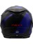 Y.100 B-Sıde Mat Siyah-Navy Mavi Kask 5