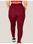 Büyük Beden Tayt Dalgıç Kumaş Yüksek Bel ( Bordo, 4xl) 2