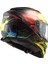 Storm 2 Drop Siyah-Sarı-Kırmızı Kask 3