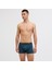 Erkek Düz Renk 5'li Boxer Paketi - Blue 4