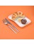 Kitchen Yumurta Desenli Servis Tabağı - Renkli - 19 cm 2