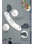 Sürmene Silver Serisi Gri Sap Mutfak Bıçak Bıçağı Hilal Börek Bıçağı Pizza Bıçağı 2 Li (SRM-016) 3