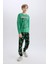 Yeni Sezon Erkek Çocuk Minecraft Pijama Takımı Bisiklet Yaka Uzun Kollu Üst Beli Lastikli Uzun Alt 1