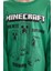 Yeni Sezon Erkek Çocuk Minecraft Pijama Takımı Bisiklet Yaka Uzun Kollu Üst Beli Lastikli Uzun Alt 4