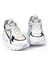 Kadın Beyaz Siyah Hafif Fileli Günlük Rahat Sneaker Spor Ayakkabı 1