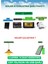 Taşınabilir 25W Güneş Paneli 2 Lamba ve USB Cep Telefonu Şarj Sistemi 2