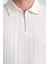 %100 Pamuk Erkek Fermuar Detaylı T-Shirt - Soft ve Basic Günlük Kullanım 3