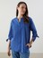 Yeni Sezon Cizgili Poplin Kadin Gomlek - S57163Z8 1
