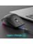 Kablosuz Mouse Bluetooth 5.0/4.0 + 2.4g Ergonomik Şarjlı Sessiz Rgb Mouse Modern Tasarım Işıklı 3
