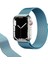 Apple Watch 10 9 8 7 6 Se Ultra Uyumlu 42 44 45 46 49MM Milano Metal Hasır Mıknatıslı Kordon Paslanmaz Çelik 2