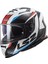 Storm 2 Racer Mavi-Kırmızı Kask 2