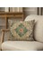 Iran Stilinde Saray Halısı Desenli Çift Taraflı 43X43 cm Dekoratif Kırlent Kılıfı 1
