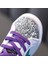 Junisteps Yıldız ve Pul Detaylı Kız Çocuk Sneaker - Mor 2