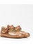 Doria Kız Bebek Soft Tabanlı Bronz Simli Rugan Babet AB1001-14 2