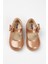 Doria Kız Bebek Soft Tabanlı Bronz Simli Rugan Babet AB1001-14 3