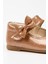 Doria Kız Bebek Soft Tabanlı Bronz Simli Rugan Babet AB1001-14 4