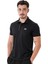 Tech Polo Yaka T-Shirt Siyah 1